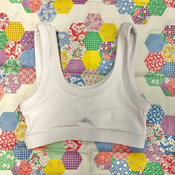 Alo yoga wellness bra ribbed - Picture 4 of 10
